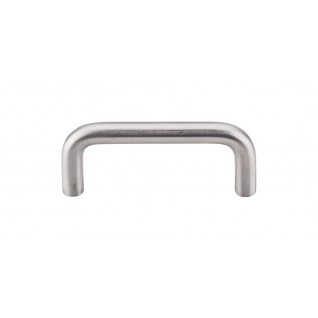 Top Knobs SS31 Stainless Steel Collection Bent Bar 3 3/4 Inch CC (10mm Diameter) Brushed Stainless Steel