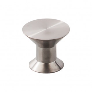 Indus Knob 1 3/16 Inch Brushed Stainless Steel