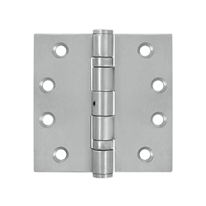 Deltana 4 x 4 Inch  Door Hinge - Brushed Stainless Steel