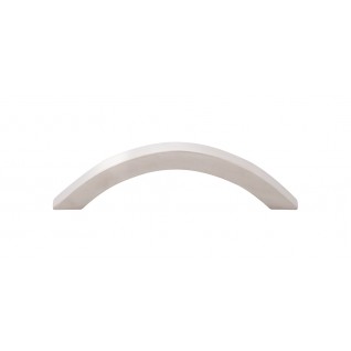 Top Knobs SS72 Stainless Steel Collection Bridged Pull 3 3/4 Inch CC Brushed Stainless Steel