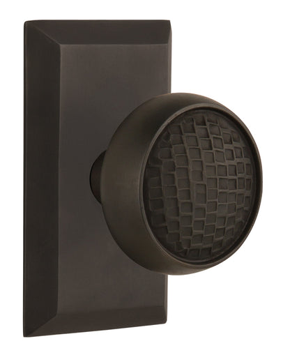 Nostalgic Warehouse Studio Plate with Craftsman Knob