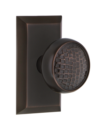 Nostalgic Warehouse Studio Plate with Craftsman Knob