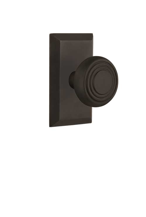Nostalgic Warehouse Studio Plate with Deco Knob