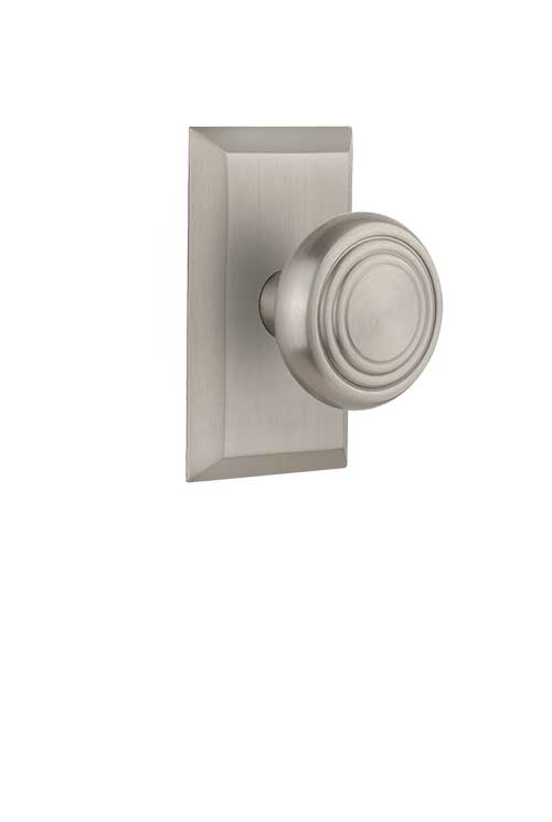 Nostalgic Warehouse Studio Plate with Deco Knob