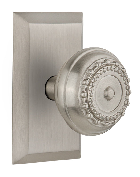 Nostalgic Warehouse Studio Plate with Meadows Knob