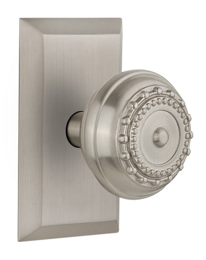 Nostalgic Warehouse Studio Plate with Meadows Knob