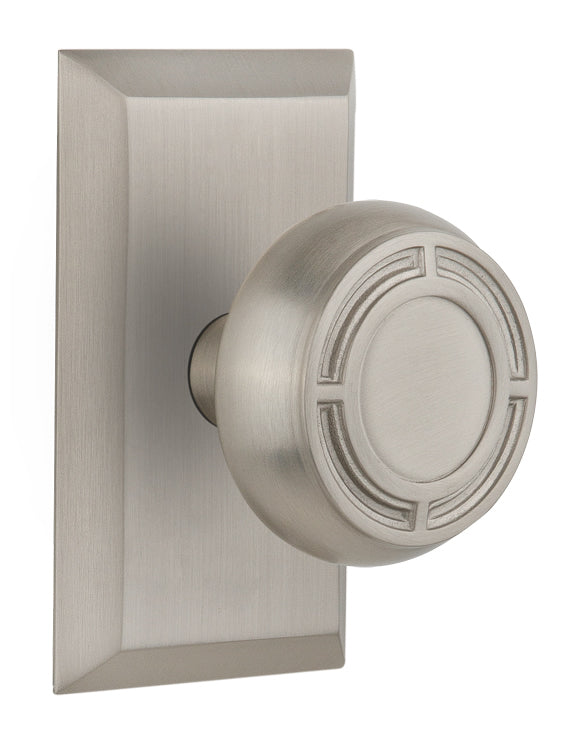 Nostalgic Warehouse Studio Plate with Mission Knob
