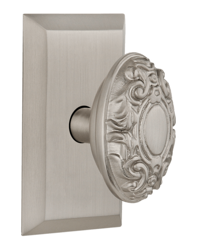Nostalgic Warehouse Studio Plate with Victorian Knob