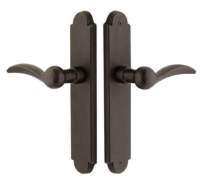 Emtek Sandcast Arch Passage Sideplate Lock