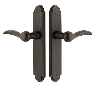 Emtek Sandcast Arch Passage Sideplate Lock