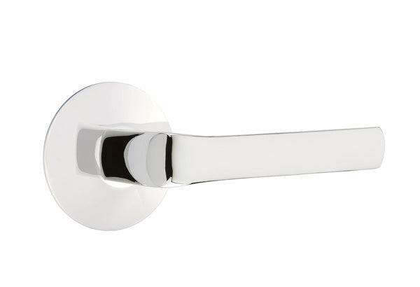Emtek Spencer Interior Mortise Lever with Modern Rosette