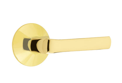 Emtek Spencer Interior Mortise Lever with Modern Rosette