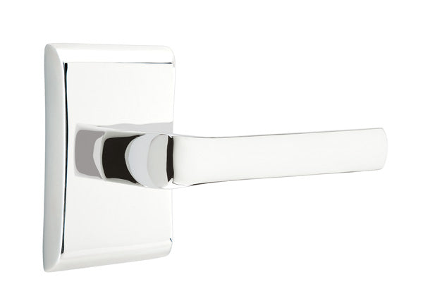 Emtek Spencer Interior Mortise Lever with Neos Rosette