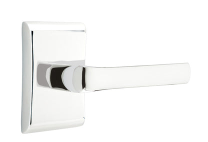 Emtek Spencer Interior Mortise Lever with Neos Rosette