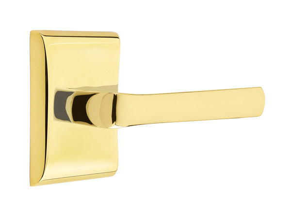 Emtek Spencer Interior Mortise Lever with Neos Rosette