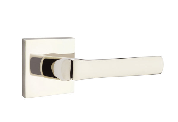 Emtek Spencer Interior Mortise Lever with Square Rosette