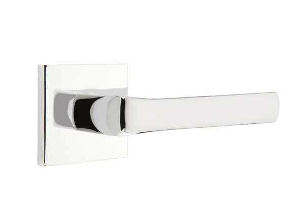 Emtek Spencer Interior Mortise Lever with Square Rosette