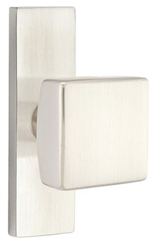 Emtek Square Knob - Narrow Stretto Rosette