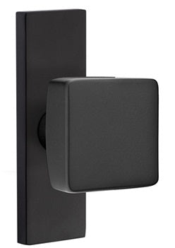 Emtek Square Knob - Narrow Stretto Rosette