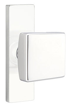 Emtek Square Knob - Narrow Stretto Rosette