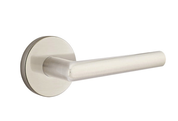 Emtek Stuttgart Modern Lever Handle with Disk Rosette