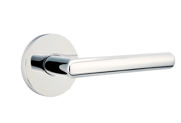 Emtek Stuttgart Lever Polished Chrome - Disk Rosette