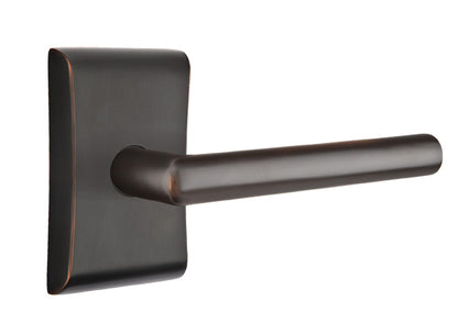 Emtek Stuttgart Modern Lever Handle with Neos Rosette