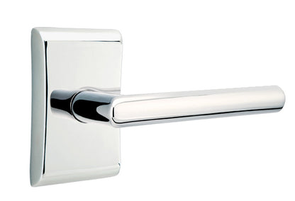 Emtek Stuttgart Lever - Neos Rosette - Polished Brass