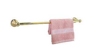 Dynasty Sonoma Towel Bar Shown in Polished Brass