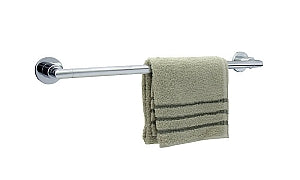 Dynasty Manhattan Towel Bar Shown in Polished Chrome