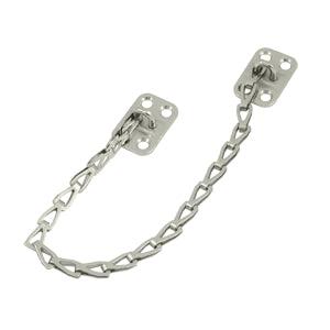 Deltana 12 Inch Transom Chain - Brushed Nickel