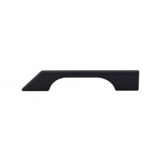 Top Knobs Sanctuary Tapered Bar Pull in Flat Black