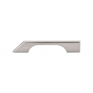 Top Knobs Sanctuary Tapered Bar Pull in Brushed Satin Nickel