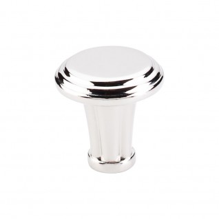 Top Knobs Luxor Knob Large in Polished Nickel