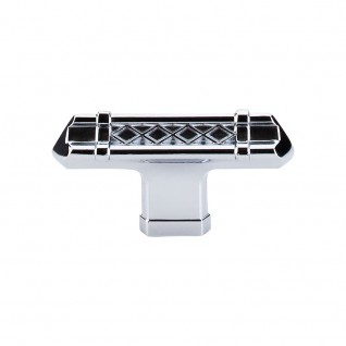 Top Knobs Tower Bridge T-Handle in Polished Chrome