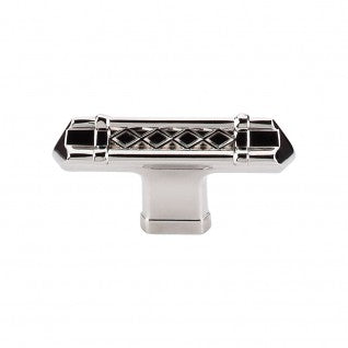 Top Knobs Tower Bridge T-Handle in Polished Nickel
