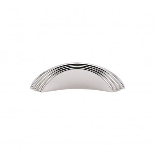 Top Knobs Sydney Flair Knob in Polished Nickel