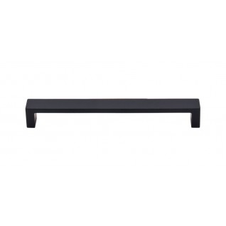 Top Knobs Sanctuary Modern Metro Pull in Flat Black