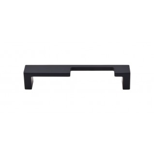 Top Knobs Sanctuary Modern Metro Pull in Flat Black