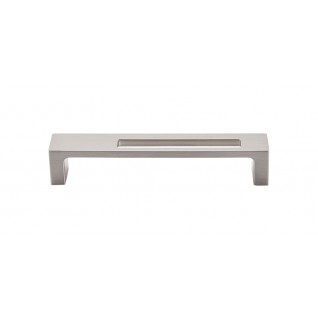 Top Knobs Sanctuary Modern Metro Slot Pull in Brushed Satin Nickel