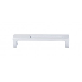Top Knobs Sanctuary Modern Metro Slot Pull in Polished Chrome