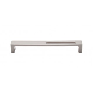 Top Knobs Sanctuary Modern Metro Slot Pull in Brushed Satin Nickel
