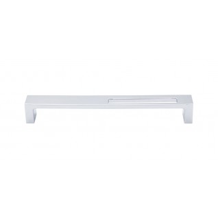 Top Knobs Sanctuary Modern Metro Slot Pull in Polished Chrome