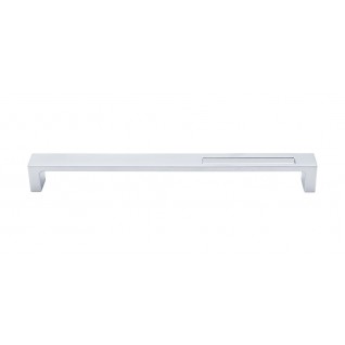 Top Knobs Sanctuary Modern Metro Slot Pull in Aluminum