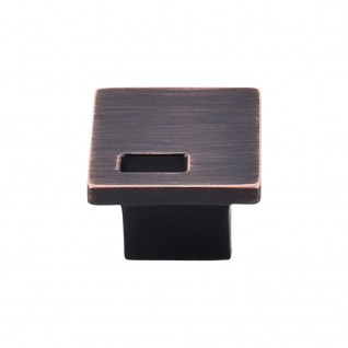 Top Knobs Sanctuary Modern Metro Slot Knob in Tuscan Bronze