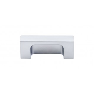 Top Knobs Sanctuary Modern Metro Tab Pull in Aluminum