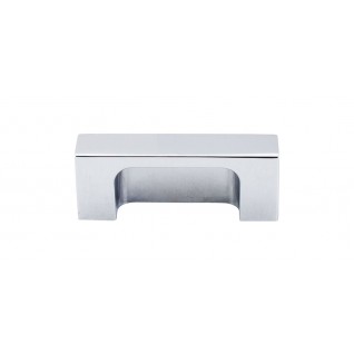 Top Knobs Sanctuary Modern Metro Tab Pull in Polished Chrome