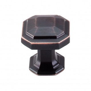 Top Knobs Chareau Emerald Knob in Tuscan Bronze