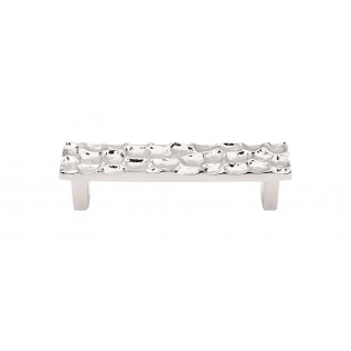 Top Knobs Cobblestone Pull in Polished Nickel