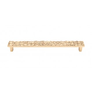 Cobblestone Pull 8 13/16 Inch (c-c) Brass
